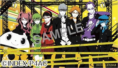 Poster/Calendar TV Anime [Persona 4] 2013 Calendar Extra Wide 900x515mm JAPAN