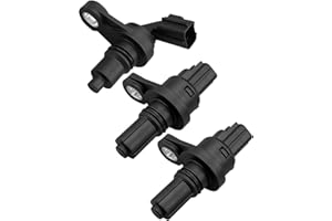 EMIHO 62TE Transmission Speed Sensor Set Fit for Chrysler Dodge Pacifica Avenger Town Country Routan Replace 5078930AA 5078554AA, Transmission Input Output Shaft Speed Sensor Set, 3 Pack