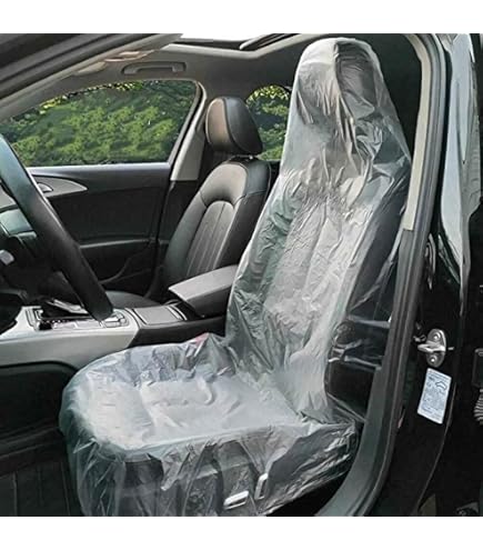 Plastic Seat Cover Disposable Plastic Transparent Protective