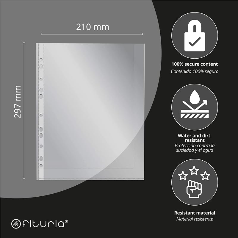 Packung mit 1500 Blatt Navigator Universal A4 80 g + 60 Hüllen aus Kunststoff für Folien, DIN A4 - Opituria (1500 Blatt + 60 Hüllen)