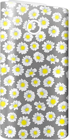 Amazon Co Jp Glo グロー カバー シール グローシール スキンシール おしゃれ ステッカー グロー専用 花柄 マーガレット グレー ｚｉ ｌ ジール ドラッグストア