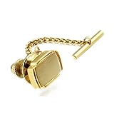 HAWSON Mens Premium Tie Tack Tie Clip For Men Gold