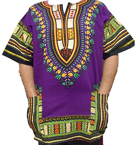 Women Dashiki Blouse Shirt 1X, 2X, 3X 