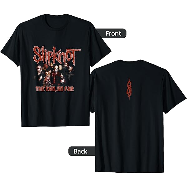 Amazon.com: Slipknot Men's Unisex-Adults Black T-Shirt with