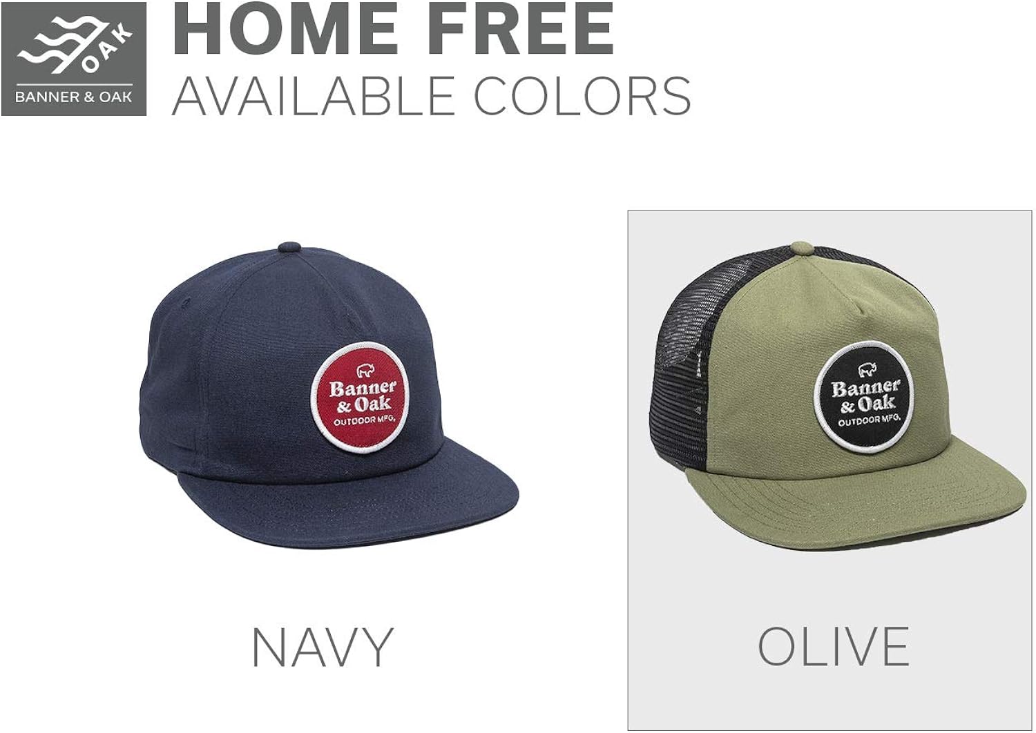 Home Free Circle Scout Patch Trucker Hat Adjustable Baseball Cap