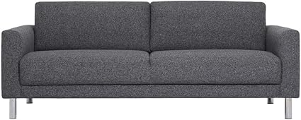 furniture to go cleveland 3 seater sofa fabric nova anthracite 209 x 90 x 81 cm