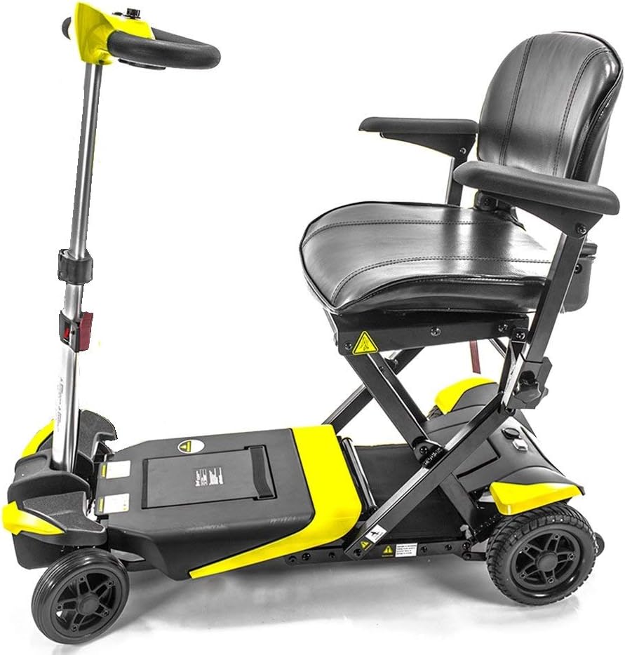 yellow scooter