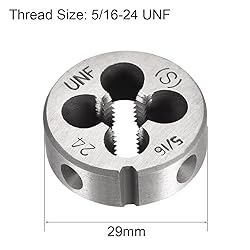 uxcell 5/16-24 UNF Round Die, Machine Thread Right