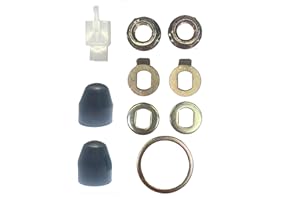 GENERIC E-Bike Hub Motor Nuts, Bike Safety Washers, 12mm/14mm Shaft Screw Cap Washer/Spacer/Nut Cover Electric Bike Hub Lock