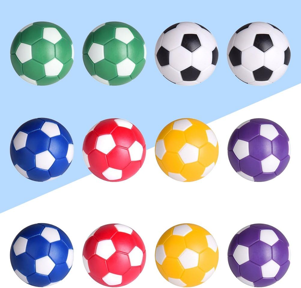 Yeahibaby 12 unids Table Soccer Foosballs Reemplazo Bolas Mini ...