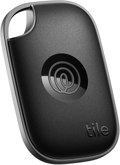 Life360 Tile Pro Bluetooth Tracker Key Finder iOS Android 500 feet IP68 Black