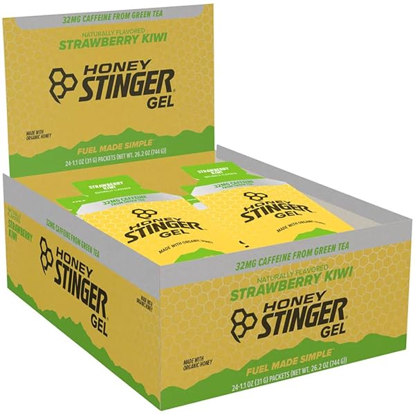 HONEY STINGER ORGANIC ENERGY GELS (BOX OF 24)...