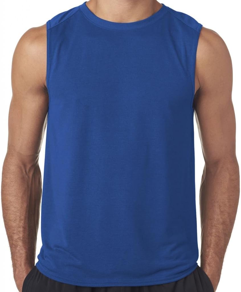 Buy Mens Sleeveless Muscle Tank Top, 3XL Royal at Amazon.in