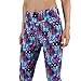 Manstore Women's Printed Active Workout Capri Leggings Fitted Stretch Tights C34 S/M