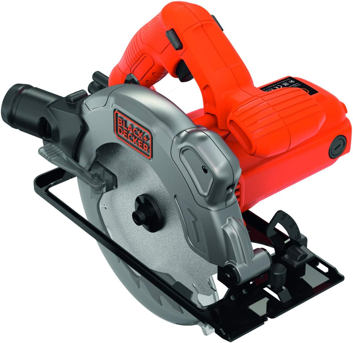 CS1250L-QS - Sierra Circular 1.250W 190mm con guía láser, Orange/Black