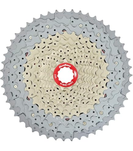Amazon.com : SunRace CSMZ800 11-51T 12 Speed Wide Ratio Cassette