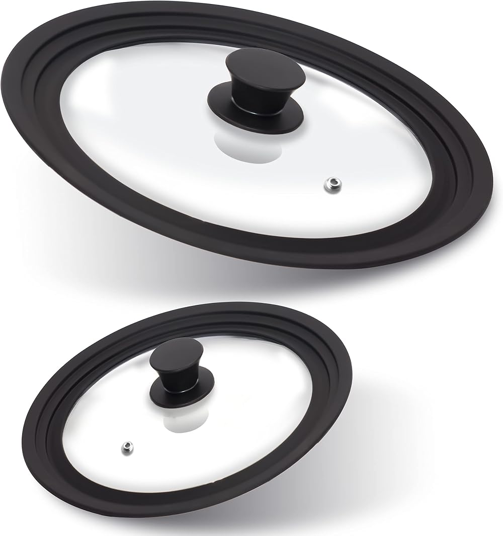 Anaeat Silicone Universal Lid for Pots Pan and Skillets 6-11 Inches