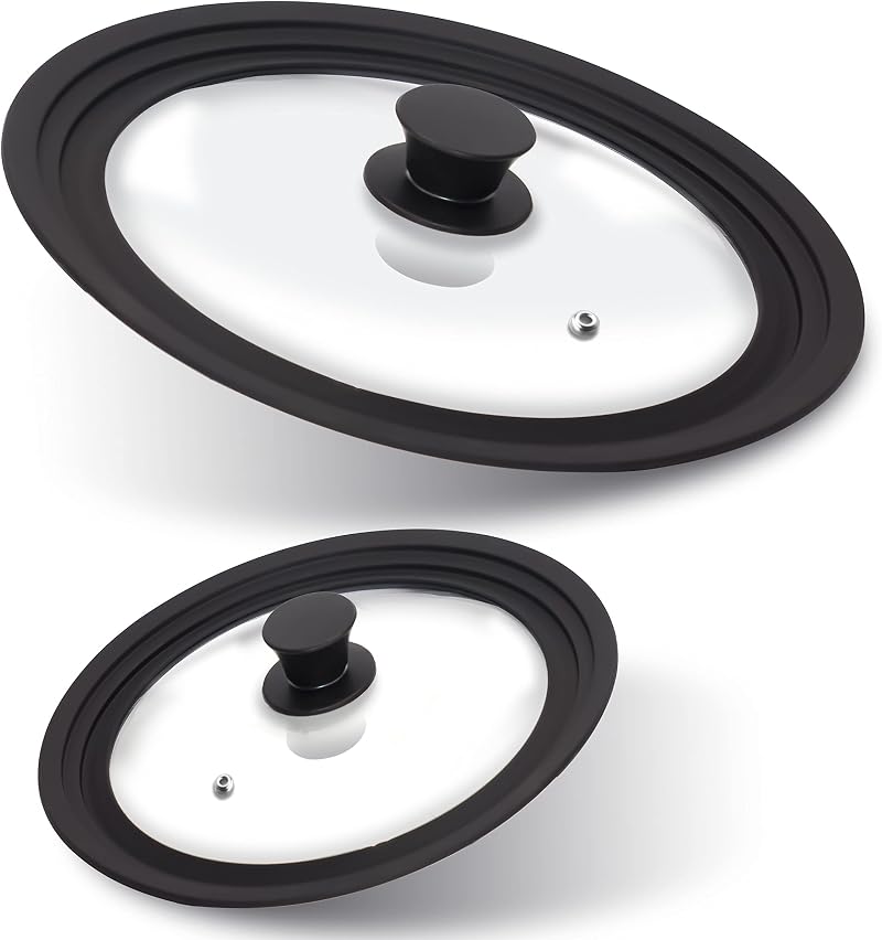 Anaeat Silicone Universal Lid for Pots Pan and Skillets 6-11 Inches
