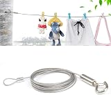 BUYGOO 2 Pcs Heavy Duty Picture Hanging Wire 1.5mm x 2m Stainless Steel view 7