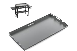 GLOWYE Griddle Replacement Top for Blackstone 36 Inch Griddle 4 Burner Gas Grill 1554 1825 1560 1899 1984 2149, 36" Powder Coated Steel Flat Top Grill Part