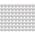 Crafjie Craft Foam Balls 80-Pack 1 Inch in Diameter, Polystyrene for DIY Arts and Crafts, Ornaments, Smooth Polystyrene Foam, Balls for Decoration Household School Projects, White