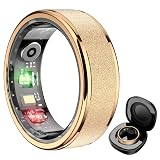 COLMI R10 Smart Ring, Smart Health Ring for Women, Features Heart Rate, Blood Oxygen, Sleep Monitoring, Pedometer, and Fitness Tracker, No Subscription Fee. (Rose Gold, 8#)