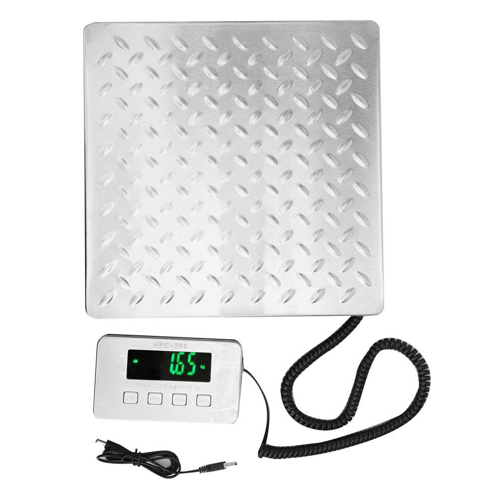 Luggage Scale 200kg / 0.05g,Stainless Steel Digital Electronic Scale Weighing Scale,High precision for large luggage weighing