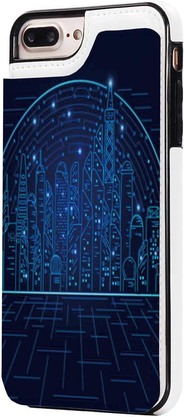 HologramCity Thailand,Compatible with iPhone 8 Plus City Case iPone 7/8 Plus
