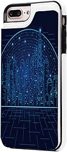 HologramCity Thailand,Compatible with iPhone 8 Plus City Case iPone 7/8 Plus