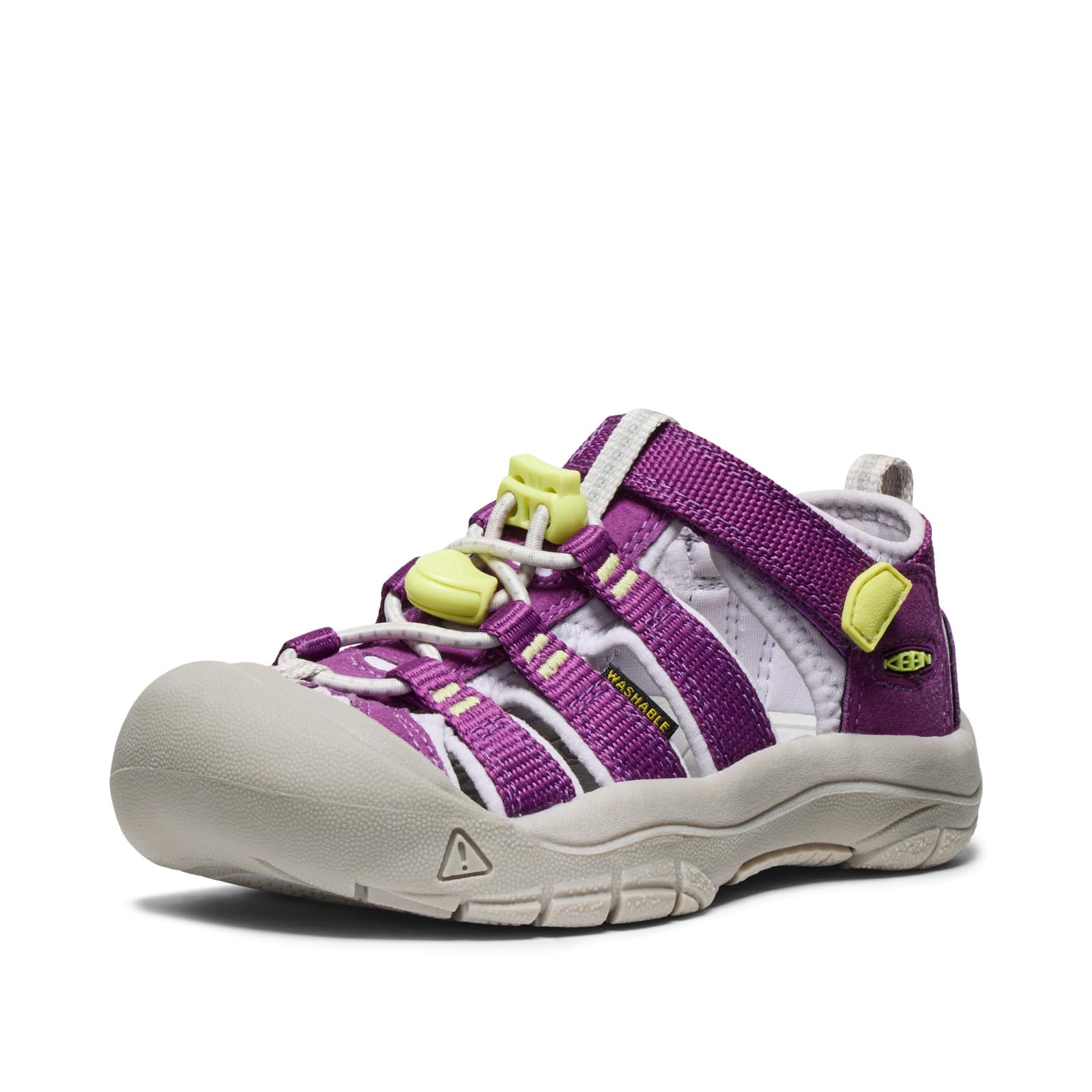 KEEN Unisex-Child Newport H2 Closed Toe Water Sandals, Charisma/Daiquiri Green, 6 Image