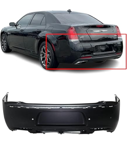 Garage-Pro Rear Bumper Cover For 2011-2014 Chrysler 300 – CAPA Certified, Primed Ready For Paint