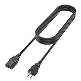 XHJTWOPY 6ft UL AC Adapter Charging Cable for