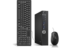 Dell OptiPlex 3050 Micro Desktop Computer, Intel Core i5-7500T Upto 3.3GHz 16GB RAM, 512GB NVMe SSD, AC Wi-Fi, Bluetooth, Dis