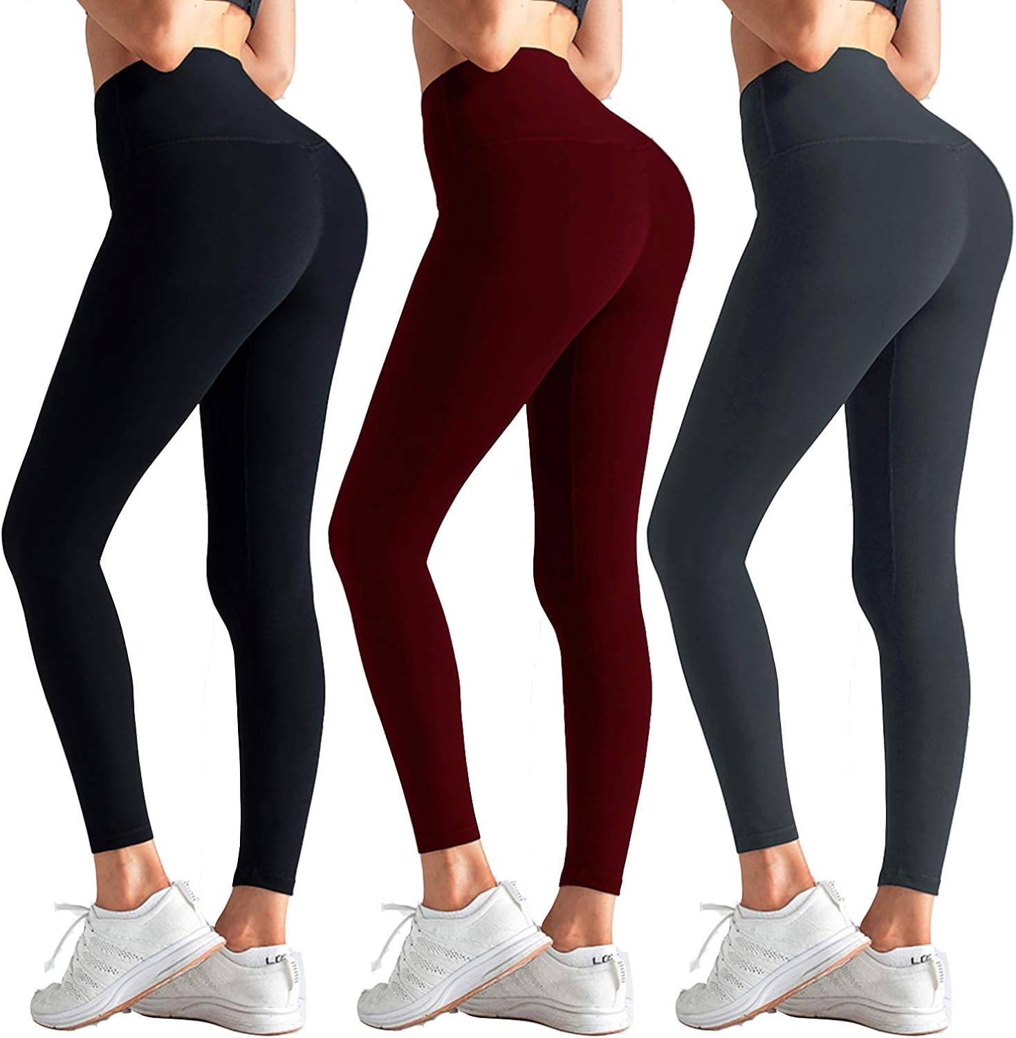 high waisted workout leggings amazon