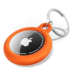 Oakxco for Airtag Keychain Silicone, Airtag Holder