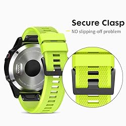 NotoCity Compatible Fenix 5 Band 22mm Width Soft