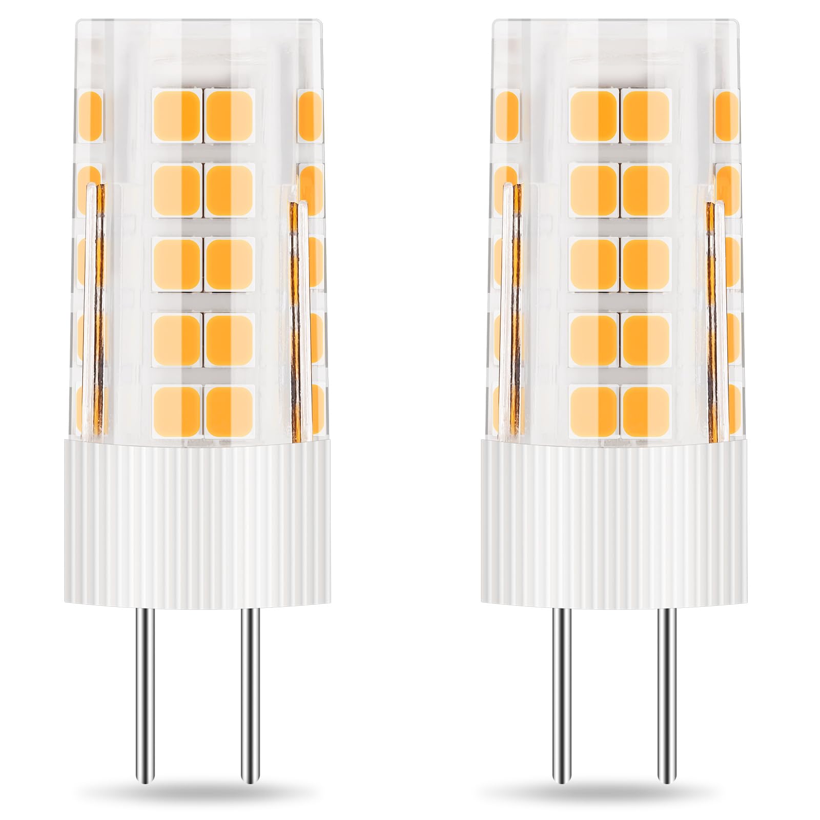 TiooDre LED Bulb, GY6.35 LED Bulbs Warm White 3000K 400LM 7W Capsule Bulb, Non-Dimmable Energy Saving 2PCS Led Light Bulbs for Lighting Living Room Bedroom Bathroom Landscape Lighting