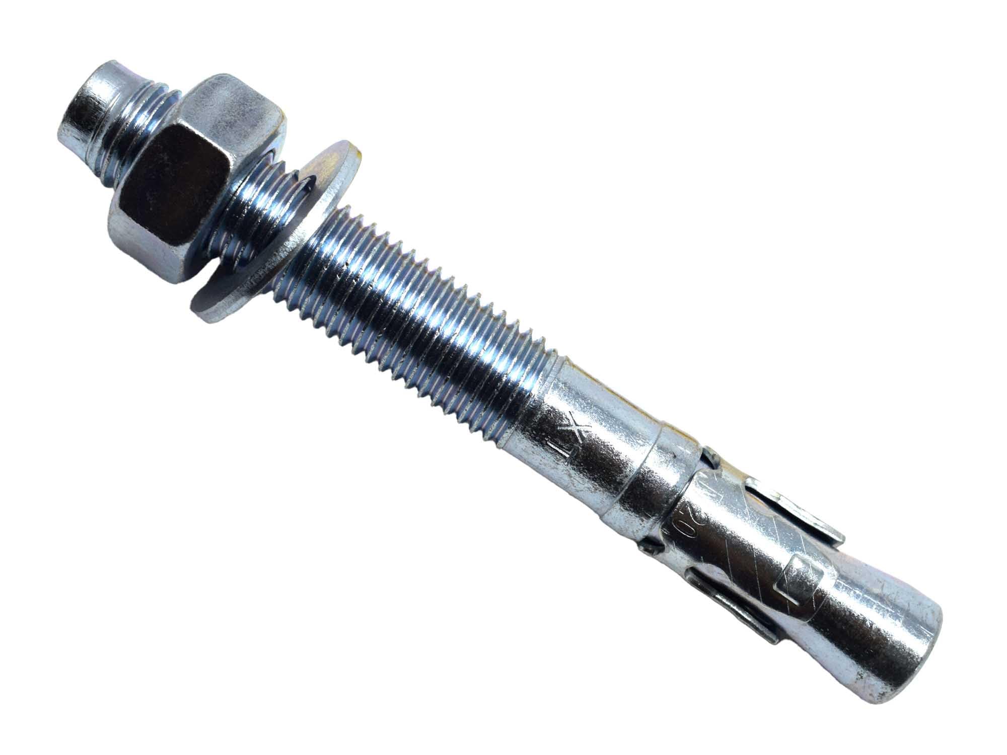 MASONMATE Zinc Plated Through Bolt M20 x 160mm (10)