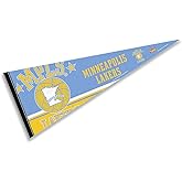 Los Angeles Lakers Throwback Retro Vintage Pennant Flag