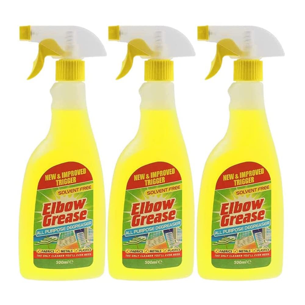 8 X Elbow Greese 500ml All Purpose De-Greaser