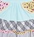 Sunny Fashion Girls Dress Blue Cute Colorful Collar Back School Size 6-14