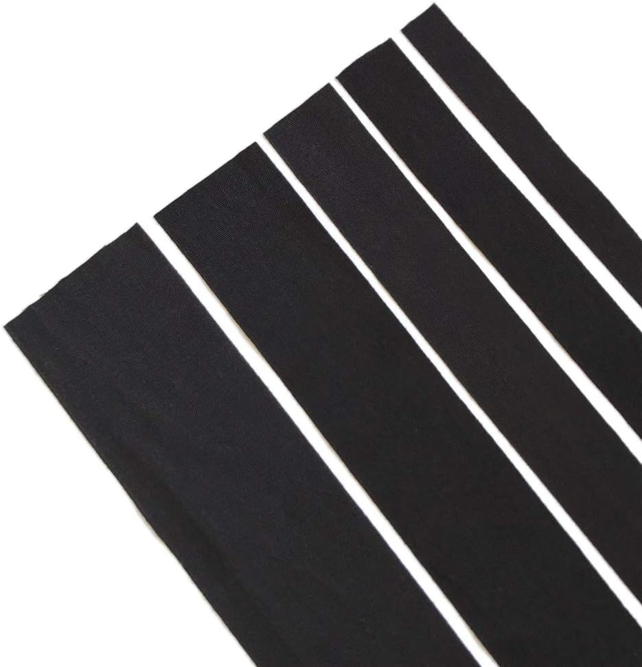 Over Kleshas Soft and Fine Cotton Twill Tape (Black, 1 1/2")