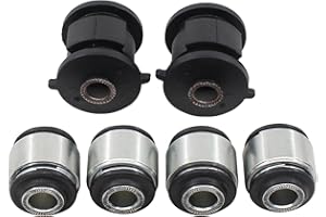 ApplianPar 6Pcs Rear Arm Knuckle Bushings for Camry Avalon Carina Corona Highlander Kluger Curren Harrier