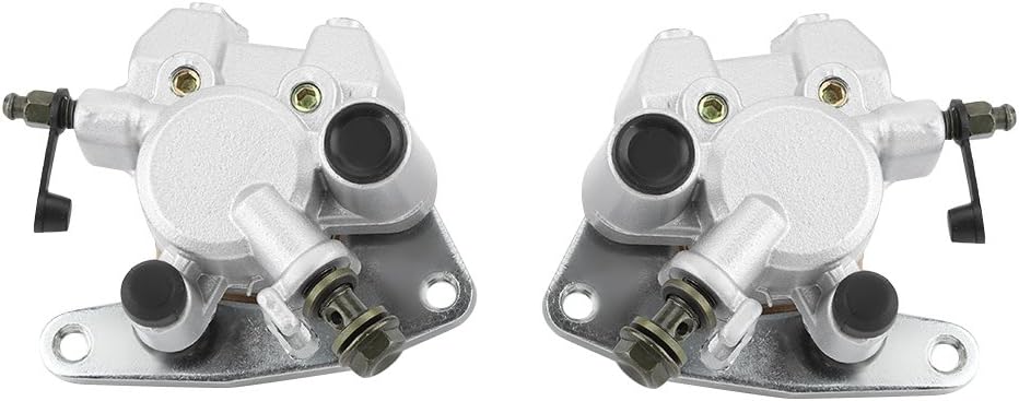 Front Brake Calipers, 2pcs ATV Front Brake Calipers Assembly Set for Kodiak 400 1999-2006/ Kodiak 450 2003-2006