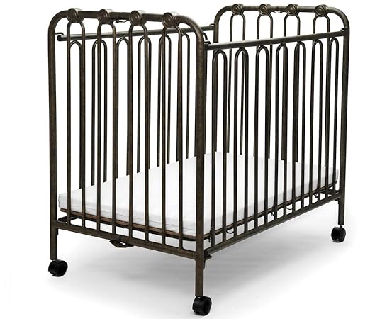 rod iron baby crib