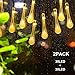Binval Solar String Lights 2-Pack for Outdoor Patio Lawn Landscape Garden Home Wedding Holiday and Christmas Decorations[19.7feet - 6m - 30LED-Warm White]