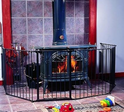 wood stove gates child