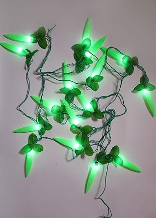 Glimmer Lightings Bhindi 8 Meters String Light for Home Decor Festival Party Diwali Christmas Decoration- Green