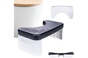 Folding Toilet Stool, Potty Step Stool, Bathroom, Foldable Poop Stool Poop Stool | Bathroom Accessories for All Ages | Sittin