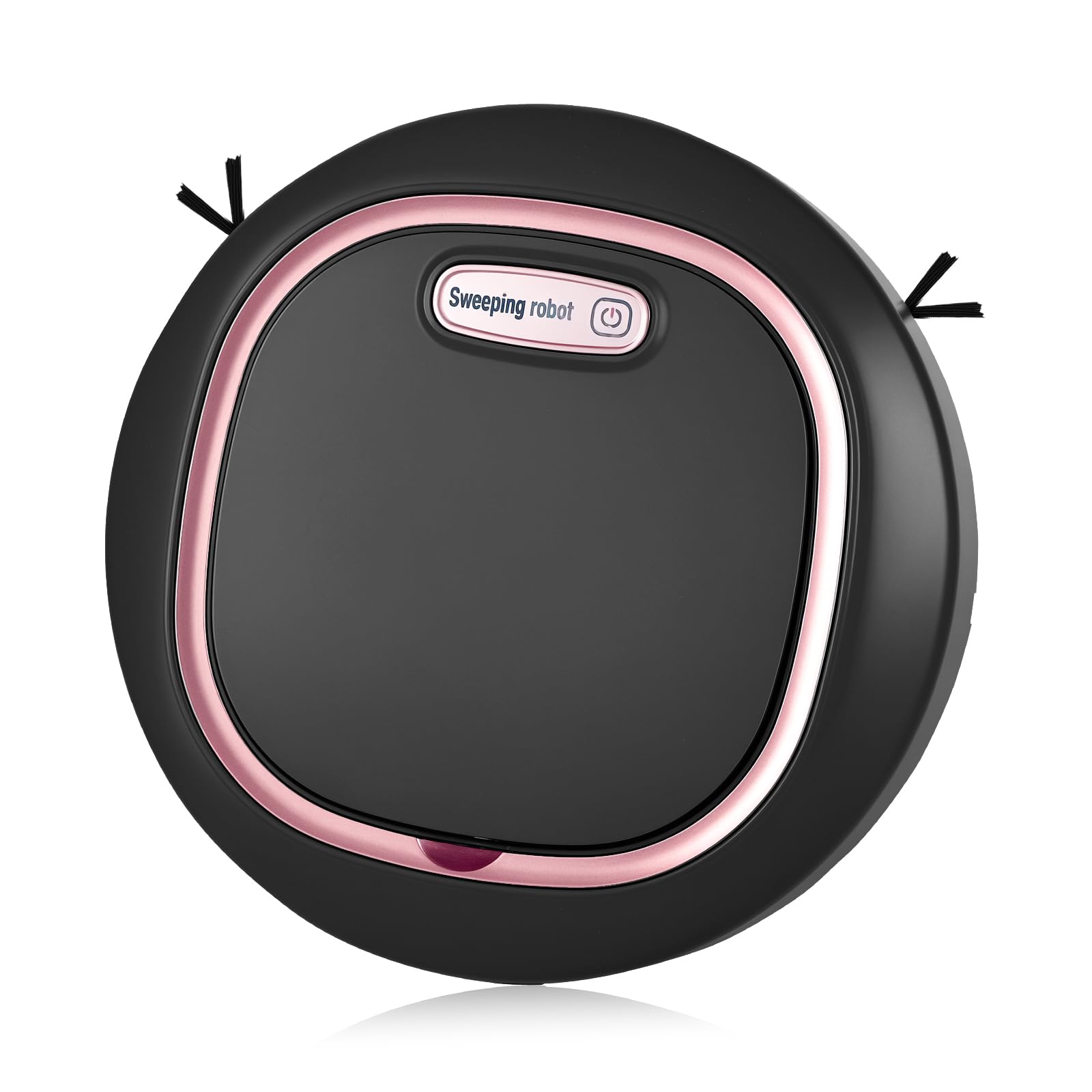 Photo 1 of 3-in-1 Robot Vacuum Mop Combo with Auto Obstacle Avoidance - Smart Floor Cleaner, Touch Control, Ultra-Quiet 55dB, 60min Runtime for Hardwood/Tile/Marble Floors - Black